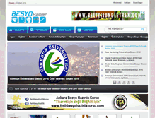 Tablet Screenshot of besyohaber.com